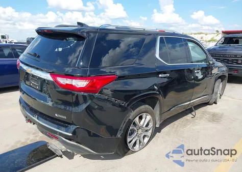 2018 Chevrolet Traverse Premier from USA, damaged, VIN 1GNERKKW8JJ136856
